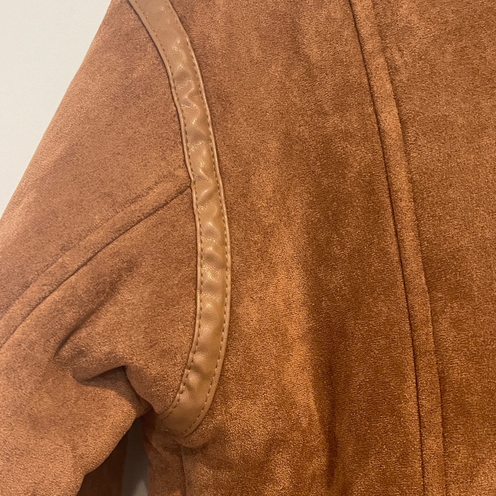 Avec Les Filles Faux Shearling Trench Coat size XS - Picture 11 of 13